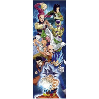 ABYstyle Dragon Ball Super - Deurposter Groep 53x158cm ABYstyle Dragon Ball Super - Deurposter Groep 53x158cm