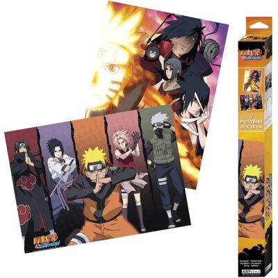 ABYstyle Naruto Shippuden Set 2 Chibi Posters - Poster 52x38 ABYstyle Naruto Shippuden Set 2 Chibi Posters - Poster 52x38