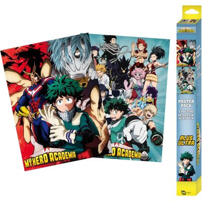ABYstyle My Hero Academia - Ensemble de 2 Affiches Chibi - Œuvres d'art ABYstyle My Hero Academia - Ensemble de 2 Affiches Chibi - Œuvres d'art