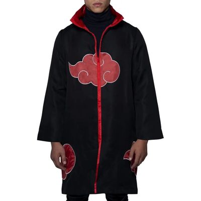 ABYSTYLE Naruto Shippuden Akatsuki Takki - Yksi koko - Musta ABYSTYLE Naruto Shippuden Akatsuki Takki - Yksi koko - Musta