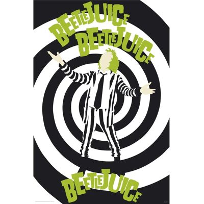 Beetlejuice Poster - Horror Komedie 91,5x61cm Beetlejuice Poster - Horror Komedie 91,5x61cm