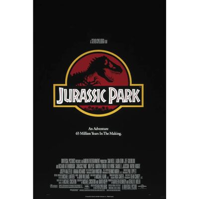 Jurassic Park Poster - 91,5x61cm - Filmaffiche Jurassic Park Poster - 91,5x61cm - Filmaffiche