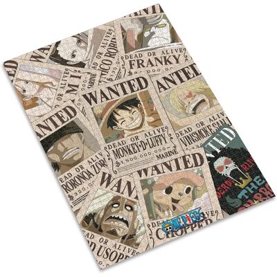 Abystyle One Piece - Puzzle Wanted - 1000 Pièces - Cadeau Anime - Publicité Abystyle One Piece - Puzzle Wanted - 1000 Pièces - Cadeau Anime - Publicité