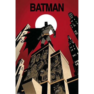 DC Comics Batman Wolkenkrabber Poster - 91,5x61cm DC Comics Batman Wolkenkrabber Poster - 91,5x61cm