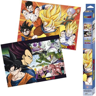 ABYstyle - ABYDCO708 - Saiyans - Affiche - Publicité ABYstyle - ABYDCO708 - Saiyans - Affiche - Publicité