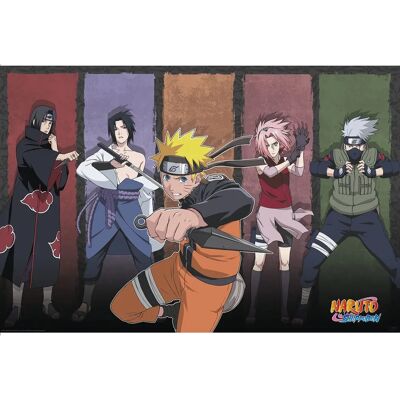 Marke: Naruto Shippuden Poster 61x91,5cm Marke: Naruto Shippuden Poster 61x91,5cm
