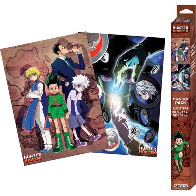 Abystyle Hunter X Hunter - Set of 2 Posters - 52x38cm - Posters & Wallscroll Abystyle Hunter X Hunter - Set of 2 Posters - 52x38cm - Posters & Wallscroll