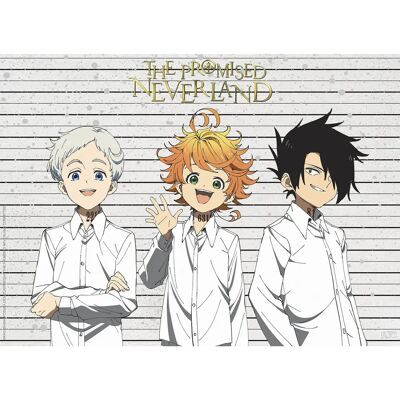 Abystyle The Promised Neverland - Mug shots poster - 52x38cm Abystyle The Promised Neverland - Mug shots poster - 52x38cm
