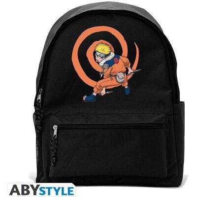 ABYstyle Naruto Hátizsák - Nagy tárolókapacitás, Állítható vállpántok, Megkönnyített hát ABYstyle Naruto Hátizsák - Nagy tárolókapacitás, Állítható vállpántok, Megkönnyített hát