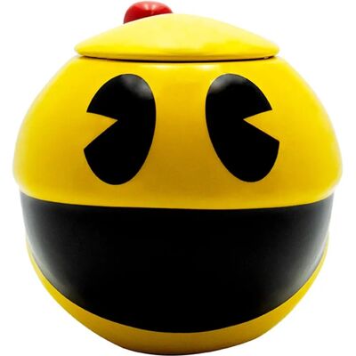 Close Up Pac-Man 3D Mug - Yellow/Black Ceramic Cup Close Up Pac-Man 3D Mug - Yellow/Black Ceramic Cup