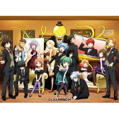 ABYstyle Assassination Classroom Elegant Groep Poster - 52x38cm ABYstyle Assassination Classroom Elegant Groep Poster - 52x38cm
