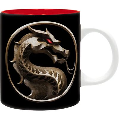 M Mortal Kombat Abystyle - 320ml - Logo - Punainen Sisäpuoli M Mortal Kombat Abystyle - 320ml - Logo - Punainen Sisäpuoli