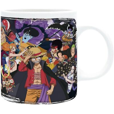 Mug Multicolore ABYstyle ABYMUGA049 320ml - Wano Raid - One Piece - Publicité Mug Multicolore ABYstyle ABYMUGA049 320ml - Wano Raid - One Piece - Publicité