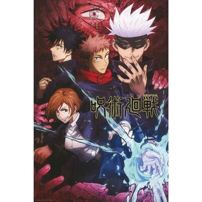 Gb Eye / ABYstyle Jujutsu Kaisen Poster 91,5x61cm Gb Eye / ABYstyle Jujutsu Kaisen Poster 91,5x61cm