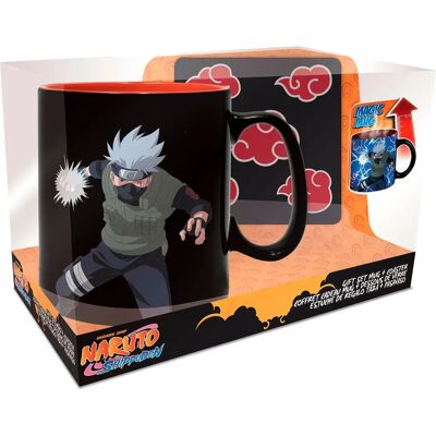 Abystyle Naruto Shippuden - Wärmewandelbare Tasse 460ml - Geschenkset Abystyle Naruto Shippuden - Wärmewandelbare Tasse 460ml - Geschenkset
