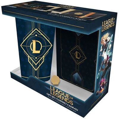 ABYstyle - League of Legends Dárková sada - 400 ml sklenice ABYstyle - League of Legends Dárková sada - 400 ml sklenice