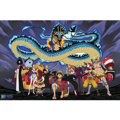 Bandai One Piece - Crew gegen Kaido Poster 91,5x61cm Bandai One Piece - Crew gegen Kaido Poster 91,5x61cm