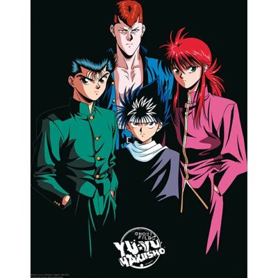 Gb Eye Yu Yu Hakusho - Gruppenbild Poster 52x38 - Anime Dekor Gb Eye Yu Yu Hakusho - Gruppenbild Poster 52x38 - Anime Dekor