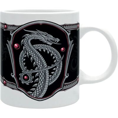 Abystyle House Of The Dragon - Stříbrný Drak Hrnek - 320ml Abystyle House Of The Dragon - Stříbrný Drak Hrnek - 320ml