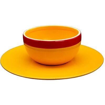 ABYstyle ABYBOL034 Ceramic Yellow Straw Hat - Tableware Set ABYstyle ABYBOL034 Ceramic Yellow Straw Hat - Tableware Set