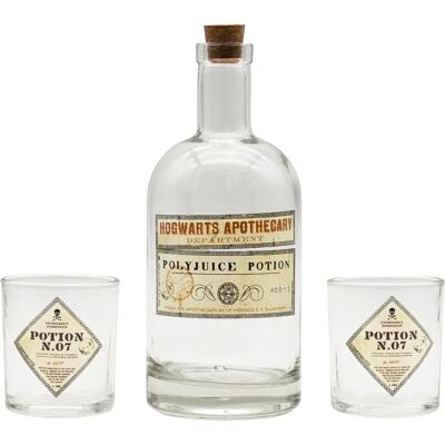 ABYstyle Harry Potter Potion Bottle & Glasses Set - Drinkware ABYstyle Harry Potter Potion Bottle & Glasses Set - Drinkware