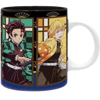 ABYstyle ABYMUGA217 Tasse - Schwarz, Mehrfarbig - 320 ml - Demon Slayer - Entertainment District ABYstyle ABYMUGA217 Tasse - Schwarz, Mehrfarbig - 320 ml - Demon Slayer - Entertainment District