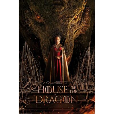 GB Eye House Of The Dragon - Poster Maxi 91,5x61 - Ein Bogen GB Eye House Of The Dragon - Poster Maxi 91,5x61 - Ein Bogen