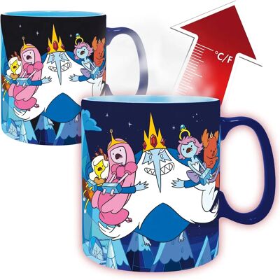 ABYstyle Adventure Time Värmeväxlande Mugg - 460ml ABYstyle Adventure Time Värmeväxlande Mugg - 460ml