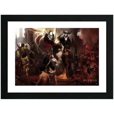 GB Eye Diablo IV Nephalems - Wandkunst - 30x40cm GB Eye Diablo IV Nephalems - Wandkunst - 30x40cm
