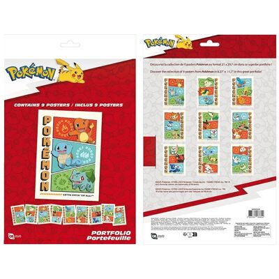ABYstyle GBYDCO529 Affiche - 9 Pokémon Starters (21x29,7 cm) - Affiche - Publicité ABYstyle GBYDCO529 Affiche - 9 Pokémon Starters (21x29,7 cm) - Affiche - Publicité