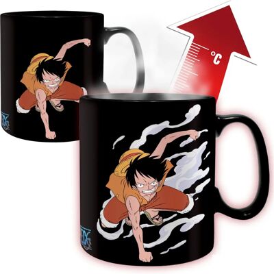 Abystyle One Piece Mug - Heat Change - 460 Ml - Luffy & Ace - Cardboard Box Abystyle One Piece Mug - Heat Change - 460 Ml - Luffy & Ace - Cardboard Box