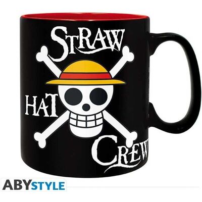 ABYstyle One Piece - Muki - 460 Ml - Luffy & Skull ABYstyle One Piece - Muki - 460 Ml - Luffy & Skull