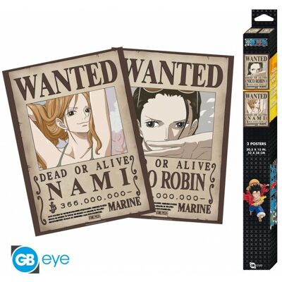 GB eye Nami Robin Poster-Set - 52x38cm - Mehrfarben GB eye Nami Robin Poster-Set - 52x38cm - Mehrfarben