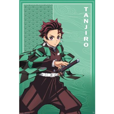 Poster Demon Slayer Tanjiro GB eye - 91,5x61cm Poster Demon Slayer Tanjiro GB eye - 91,5x61cm