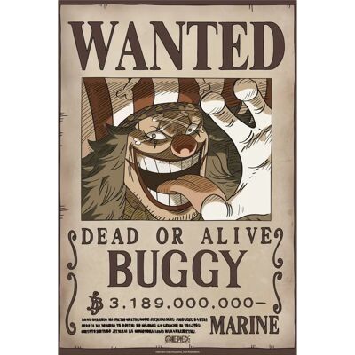 Abystyle GB eye Affiche Buggy Wano - 52x38cm - One Piece - Publicité Abystyle GB eye Affiche Buggy Wano - 52x38cm - One Piece - Publicité