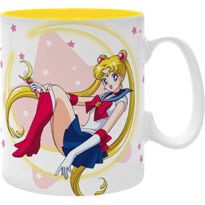 Abystyle Sailor Moon Muki - 460 Ml - Sailor Moon - Sublim - Kassi Abystyle Sailor Moon Muki - 460 Ml - Sailor Moon - Sublim - Kassi
