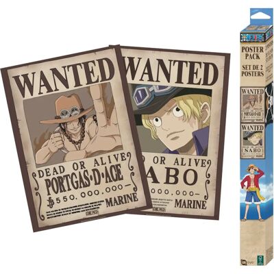 Gb Eye Posters Sabo et Ace - Chibi 52x38 - Collection Sous licence - Publicité Gb Eye Posters Sabo et Ace - Chibi 52x38 - Collection Sous licence - Publicité
