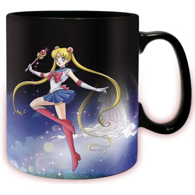 ABYstyle Sailor&Chibi kopp - Varmeskifteffekt - 460ml - Sailor Moon & Chibi ABYstyle Sailor&Chibi kopp - Varmeskifteffekt - 460ml - Sailor Moon & Chibi