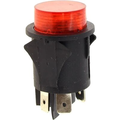 Astoria Nn240a - Interruttore rosso a 4 pin per Vaporetto eco pro 3000 Astoria Nn240a - Interruttore rosso a 4 pin per Vaporetto eco pro 3000