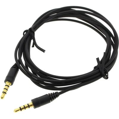 Câble audio 3,5 mm plaqué or Philips - 2m - Câble audio - Publicité Câble audio 3,5 mm plaqué or Philips - 2m - Câble audio - Publicité