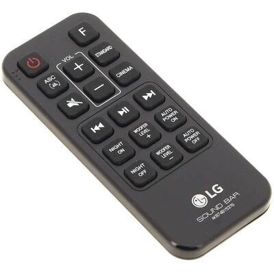 Télécommande LG AKB74815376 - Compatible avec Sj4.eeusllk et Sj3 - Noir - Simple - Publicité Télécommande LG AKB74815376 - Compatible avec Sj4.eeusllk et Sj3 - Noir - Simple - Publicité