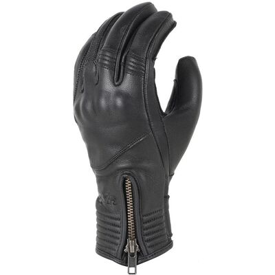 Gants moto en cuir DXR - Noir - Gants - Publicité Gants moto en cuir DXR - Noir - Gants - Publicité