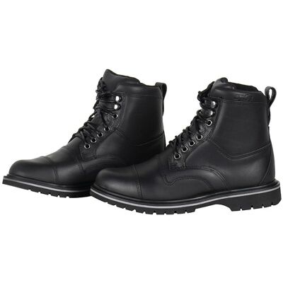 DXR ARAGO Bottines en cuir pour moto - Bottines moto - Publicité DXR ARAGO Bottines en cuir pour moto - Bottines moto - Publicité