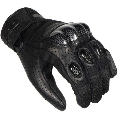 Gants en cuir et mesh noirs DXR AUDACE - Gants - Publicité Gants en cuir et mesh noirs DXR AUDACE - Gants - Publicité
