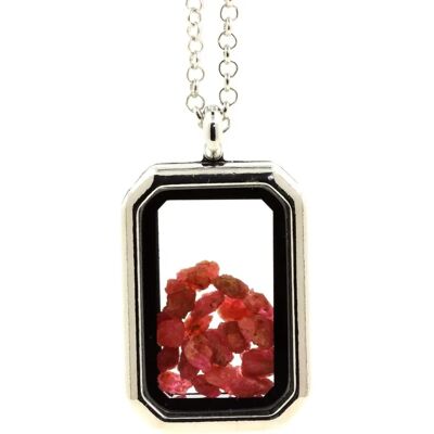 Tanzania Ręcznie robiony surowy spinel - Naszyjnik Tanzania Ręcznie robiony surowy spinel - Naszyjnik
