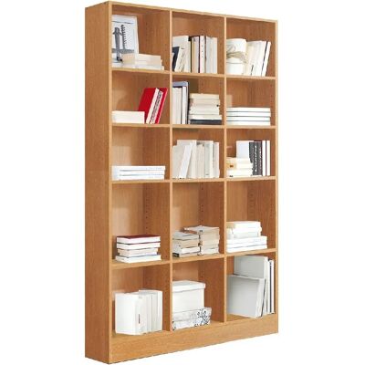 Pegane Etagère 15-tablettes cerisier - bibliothèque 121 x 33 x 186 cm - Publicité Pegane Etagère 15-tablettes cerisier - bibliothèque 121 x 33 x 186 cm - Publicité