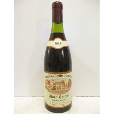 DOMAINE DES HAUTES-CORNIÈRES 1988 - Vin - Publicité DOMAINE DES HAUTES-CORNIÈRES 1988 - Vin - Publicité
