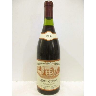 DOMAINE DES HAUTES-CORNIÈRES 1988 - Vin - Publicité DOMAINE DES HAUTES-CORNIÈRES 1988 - Vin - Publicité