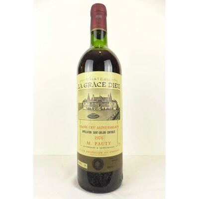 Château La Grace Dieu 1976 - Vin - Publicité Château La Grace Dieu 1976 - Vin - Publicité