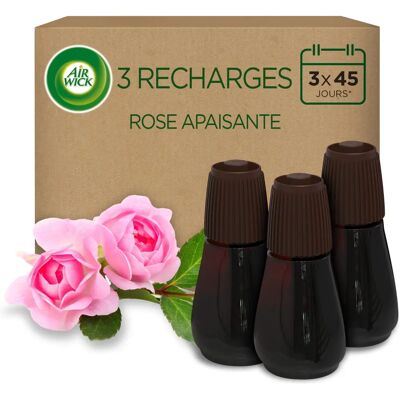 Air Wick Essential Mist Rose Relaxant - Diffuseur d'Aromes - Publicité Air Wick Essential Mist Rose Relaxant - Diffuseur d'Aromes - Publicité